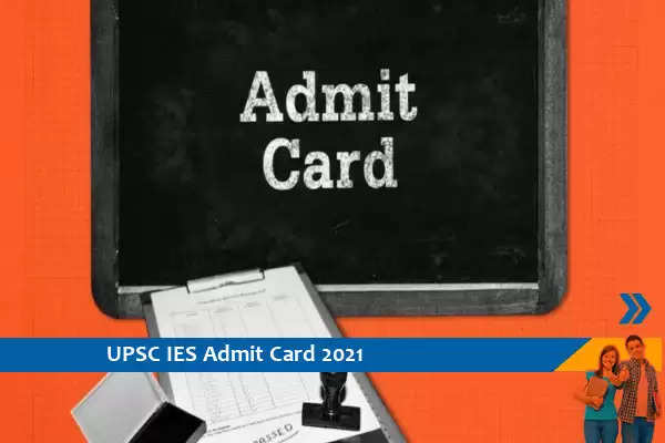 UPSC Admit Card 2020 –  भारतीय आर्थिक सेवा 2021 के प्रवेश पत्र के लिए यहां क्लिक करें