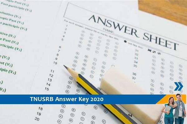 TNUSRB Answer Key 2020- पुलिस कांस्टेबल परीक्षा 2020 उत्तर कुंजी के लिए यहां क्लिक करें