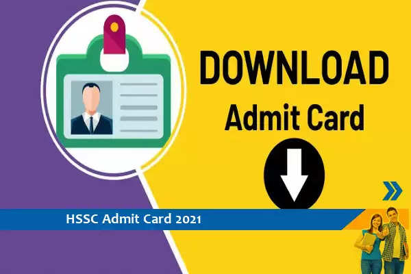 HSSC Admit Card 2021  – स्टाफ नर्स और सुपरवाइजर परीक्षा 2021 प्रवेश पत्र के लिए यहां क्लिक करें