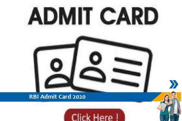 RBI Admit Card 2021 – प्रबंधक और सहायक प्रबंधक परीक्षा 2021 प्रवेश पत्र के लिए यहां क्लिक करें
