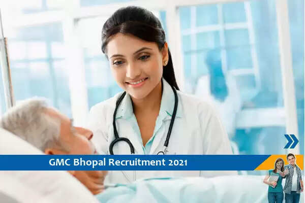 GMC Bhopal  में स्टाफ नर्स के पद पर भर्ती