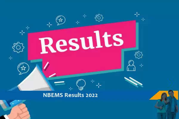 NBEMS Results 2022-  NEET PG परीक्षा 2022 का परिणाम जारी, परिणाम के लिए यहां क्लिक करें