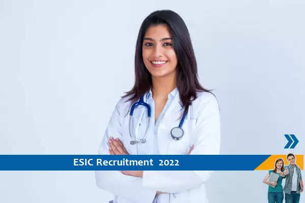 ESIC Faridabad  में विशेषज्ञ के पद पर भर्ती