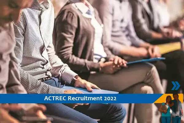 ACTREC Mumbai में मेडिकल सोशल वर्कर के पद पर भर्ती