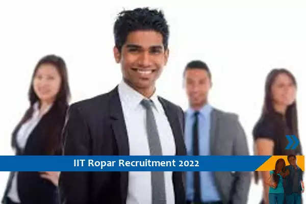 IIT Ropar Recruitment for the post of Junior Research Fellow