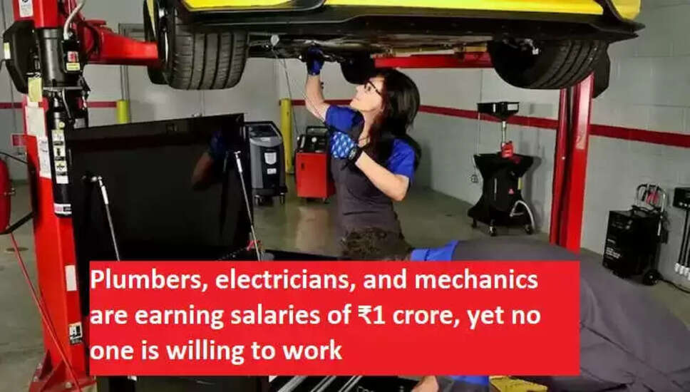Skilled Trade Job Crisis in the US: High Salaries, Low Applicants