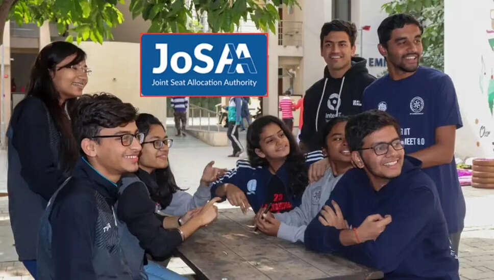 JoSAA राउंड 1 मॉक सीट आवंटन परिणाम जारी