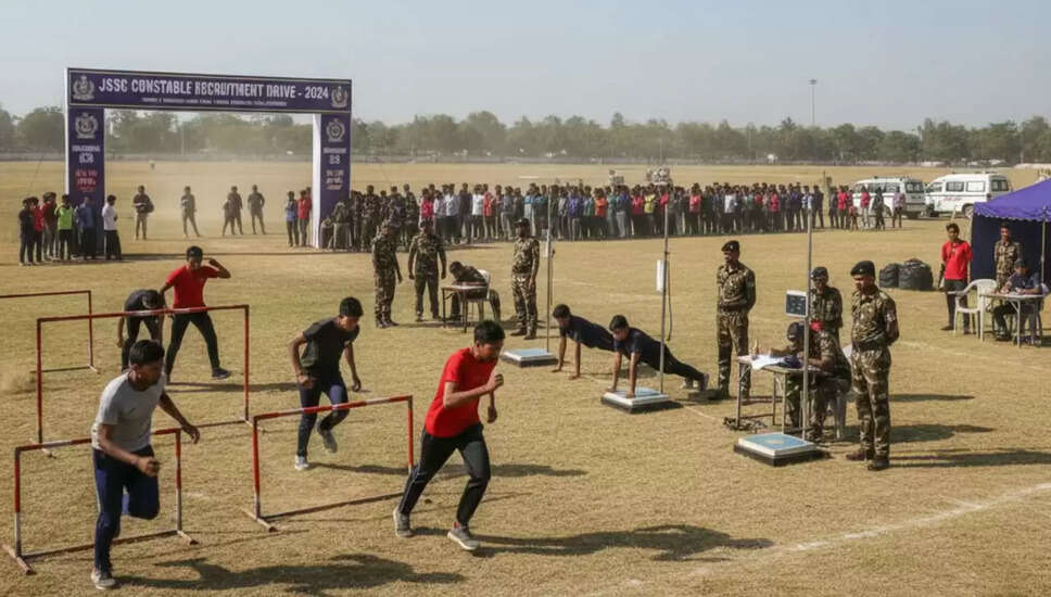 झारखंड पुलिस भर्ती में नियमों में बदलाव, दौड़ की दूरी में कमी