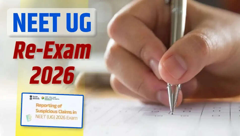 Re-NEET UG 2026: NTA Launches New Portal for Reporting Exam Irregularities