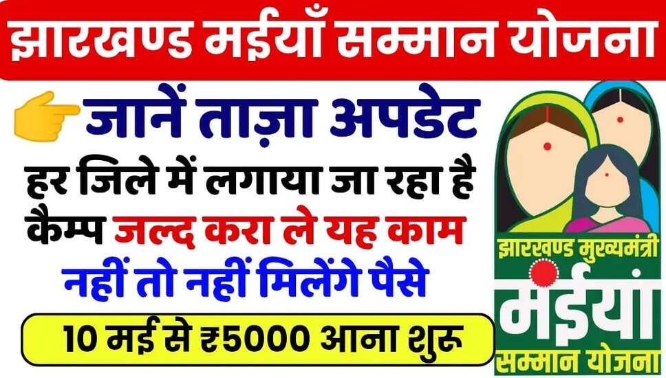 मंईयां सम्मान योजना 2025: महिलाओं के लिए महत्वपूर्ण अपडेट