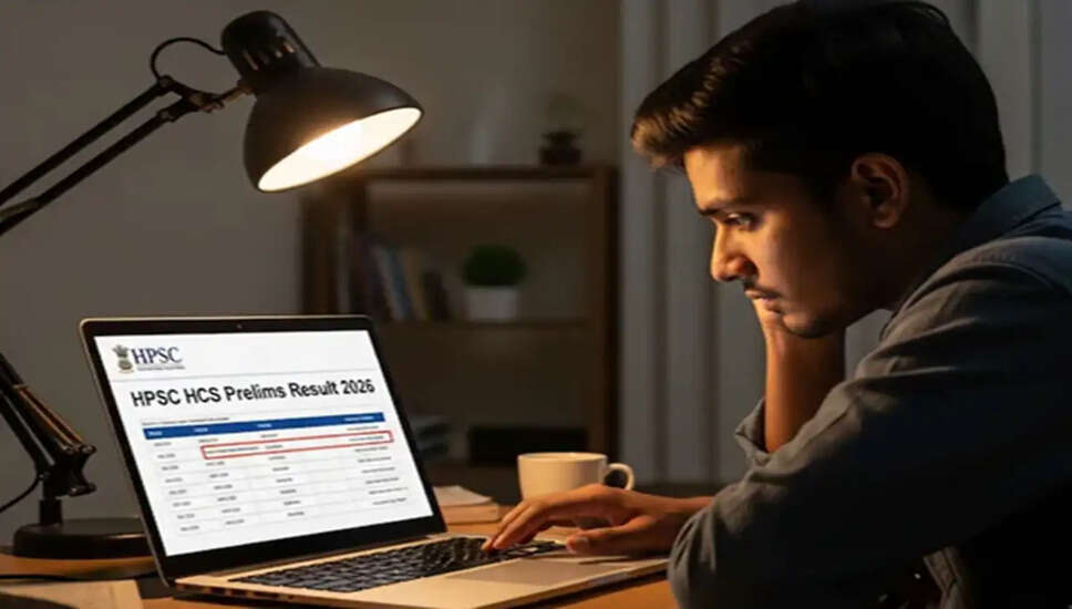 हरियाणा सिविल सेवा प्रारंभिक परीक्षा 2026 का परिणाम घोषित