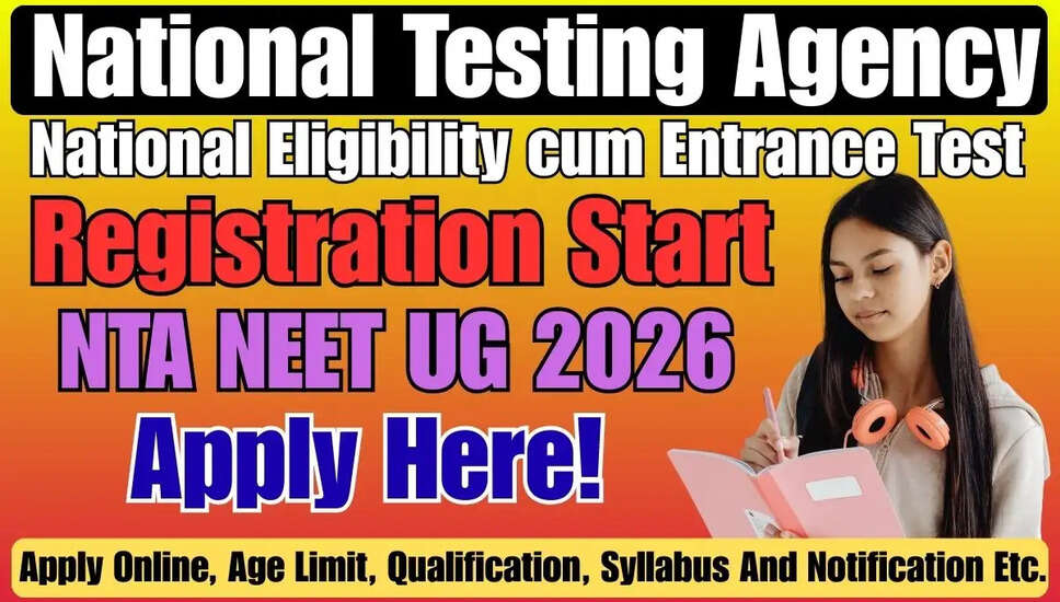 NTA NEET UG Admission 2026: Registration and Important Details