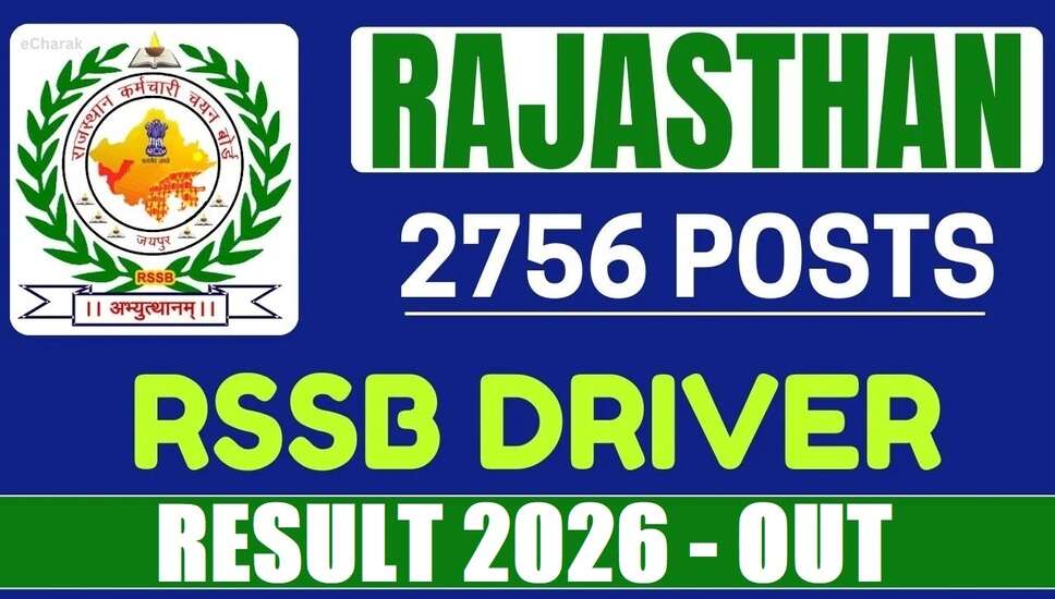 RSSB ड्राइवर परिणाम 2026: जानें महत्वपूर्ण तिथियाँ और विवरण