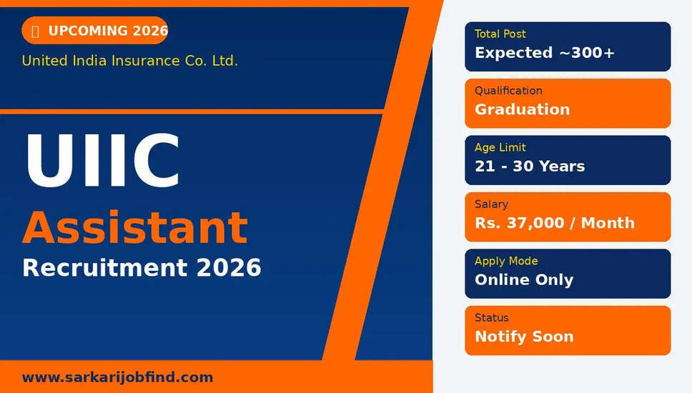 UIIC AO Recruitment 2026: Upcoming Job Notification and Application Details