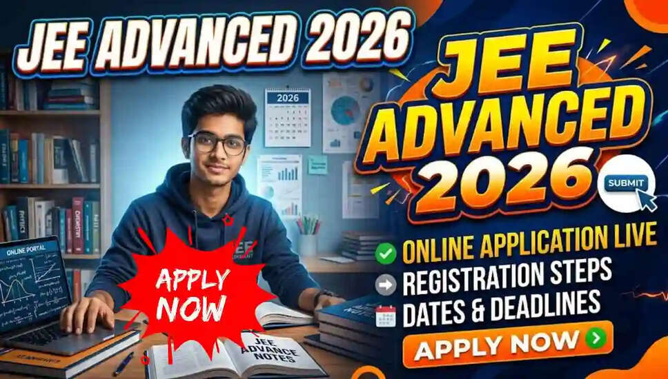 JEE Advanced 2026: Exam Dates, Registration Process, Eligibility, and Fees