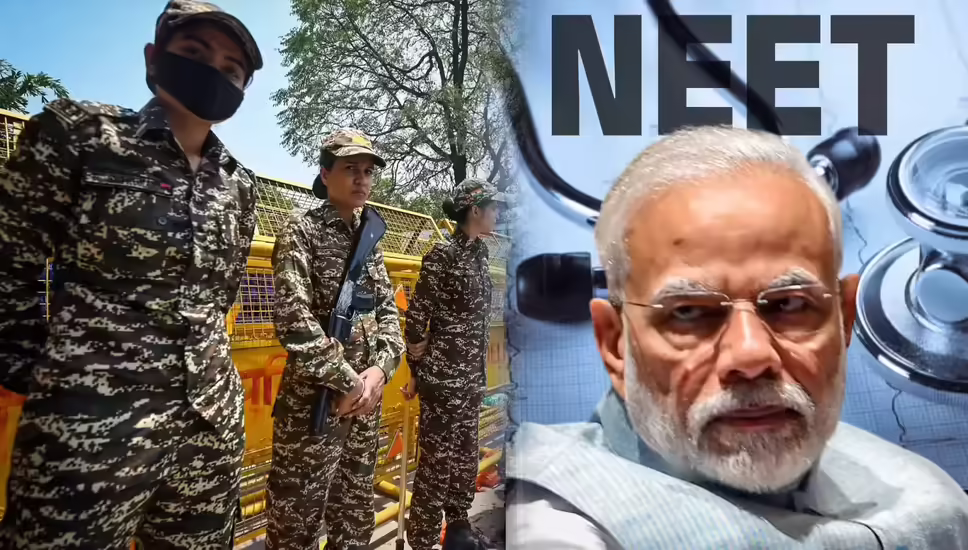 NEET-UG परीक्षा की पुनरावृत्ति: सुरक्षा सुनिश्चित करने के लिए वायु सेना की मदद पर विचार