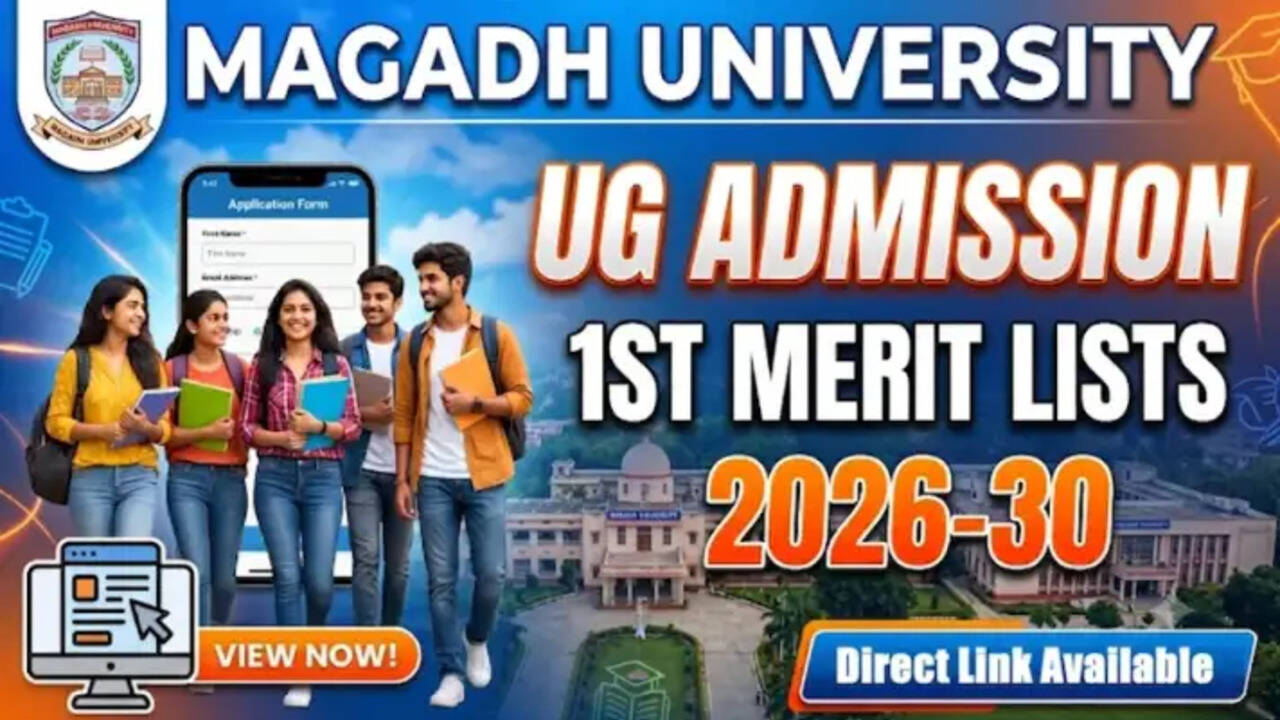 Magadh University UG Admission 2026-30: First Merit List Released