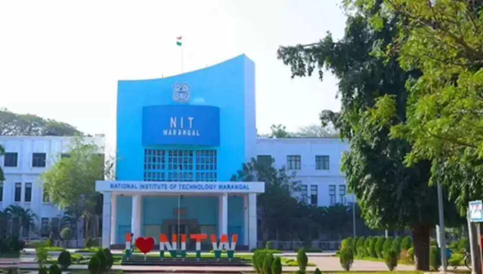 NIT वारंगल में विभिन्न गैर-शिक्षण पदों के लिए भर्ती 2026
