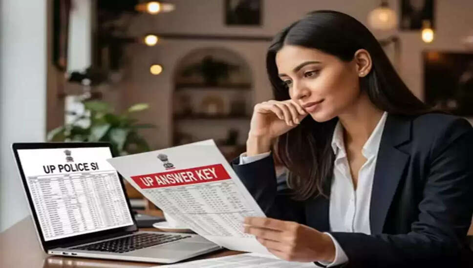 UP पुलिस ASI SI उत्तर कुंजी 2025 जारी, जानें कैसे करें जांच