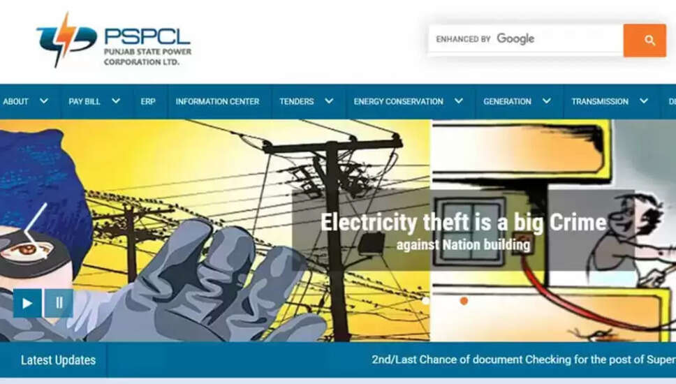 PSPCL में 609 पदों के लिए आवेदन आमंत्रित, जानें प्रक्रिया और योग्यता