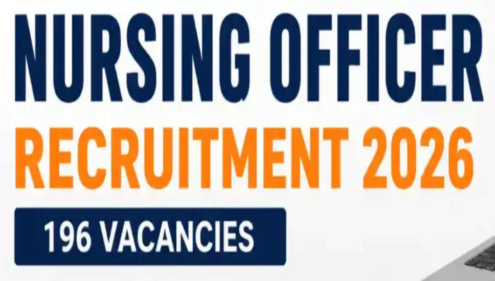 Uttarakhand Nursing Officer Recruitment 2026: Apply Now for 196 Vacancies
