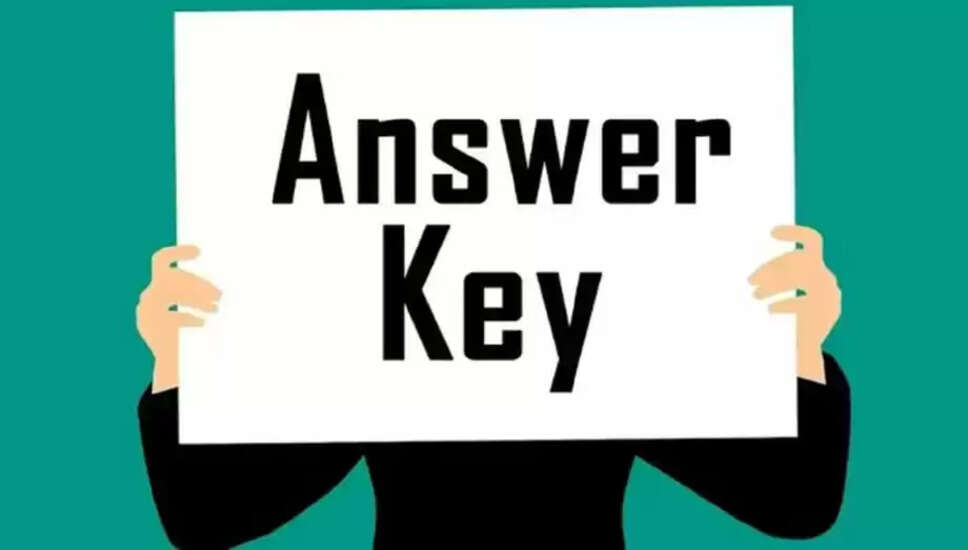 SSC ने स्टेनोग्राफर ग्रेड C और D परीक्षा के लिए उत्तर कुंजी जारी की