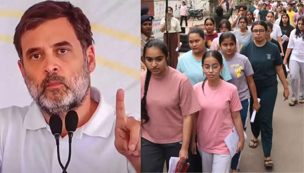 NEET UG 2026 परीक्षा रद्द: राहुल गांधी का केंद्र सरकार पर तीखा हमला