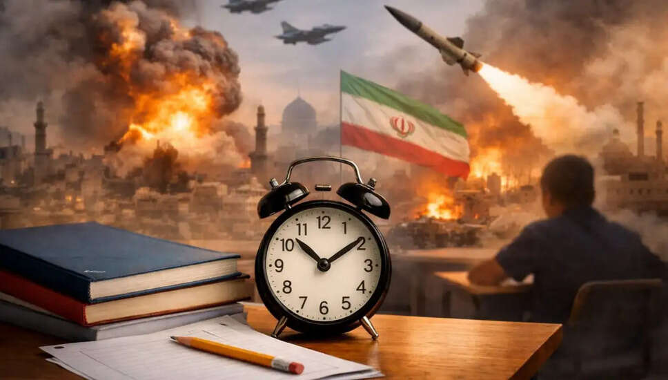 मध्य पूर्व में सैन्य संघर्ष के कारण CBSE परीक्षाएं स्थगित