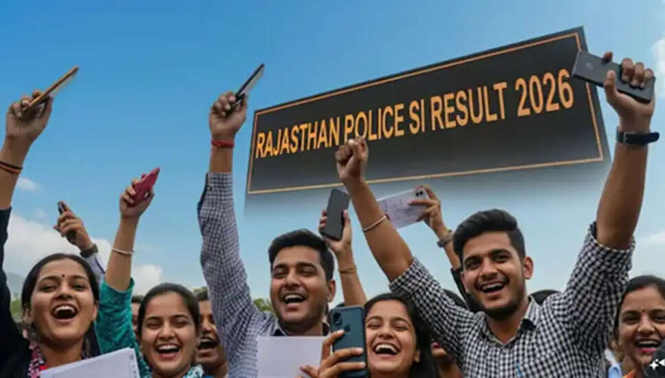 Rajasthan Police SI Telecom Recruitment Results Announced
