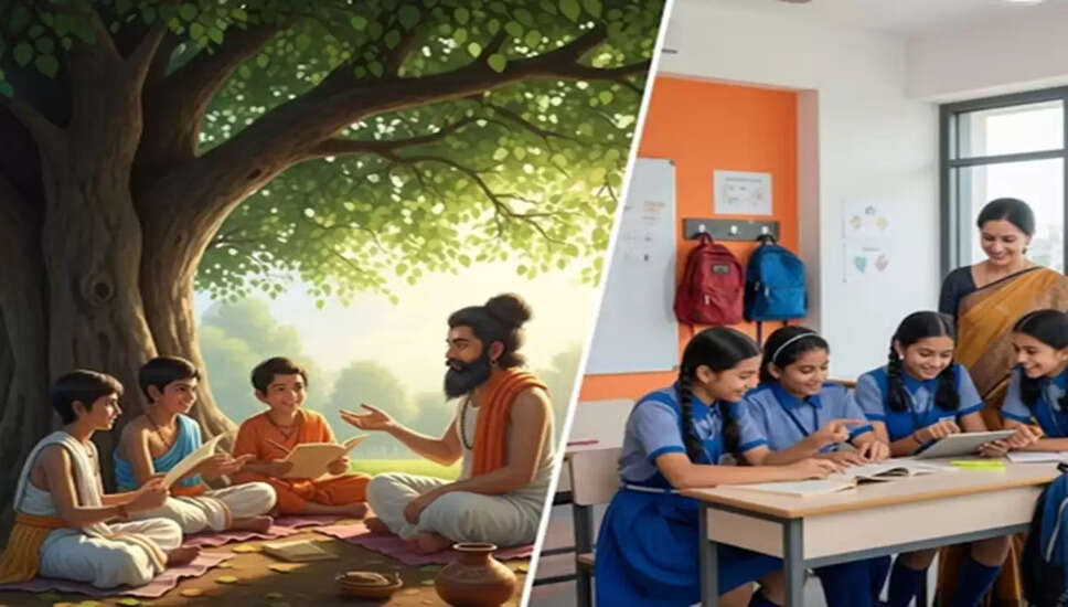 गुरुकुल शिक्षा प्रणाली: प्राचीन ज्ञान का आधुनिक संदर्भ