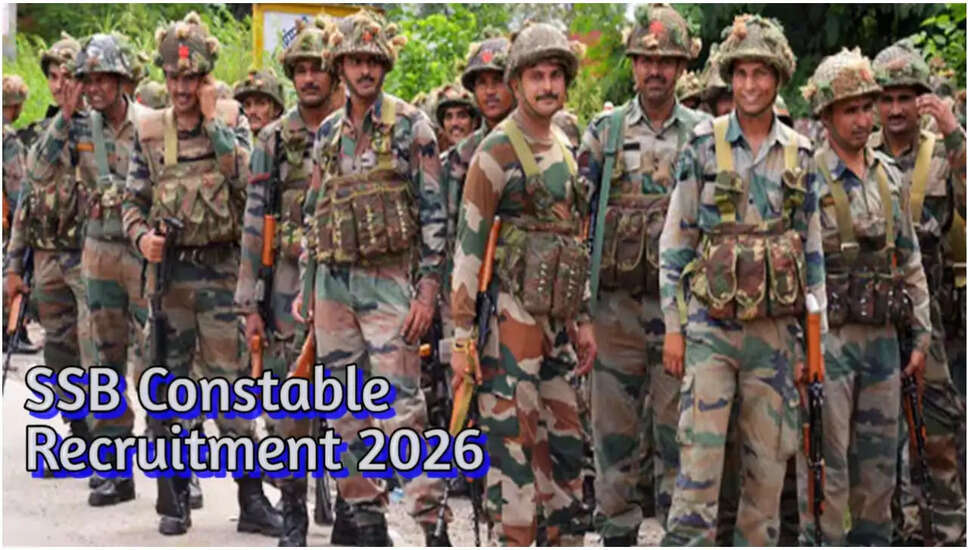 सशस्त्र सीमा बल में 800 से अधिक कांस्टेबल पदों के लिए भर्ती