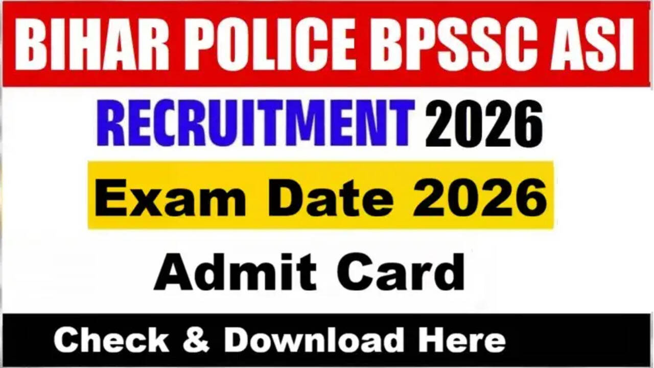 Bihar Police ASI Operation Exam Date 2026: Complete Details