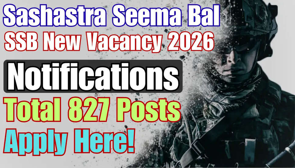 SSB कांस्टेबल ट्रेड्समैन भर्ती 2026: आवेदन प्रक्रिया और महत्वपूर्ण जानकारी