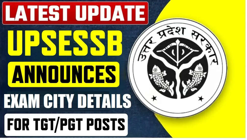 UP PGT परीक्षा शहर विवरण 2026: महत्वपूर्ण तिथियाँ और जानकारी