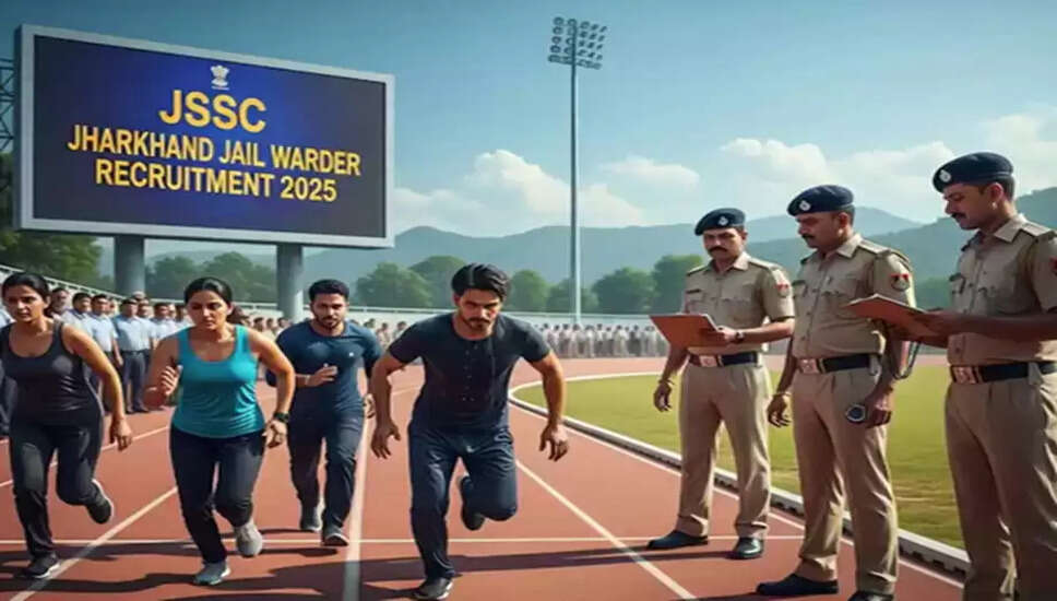 झारखंड जेल वार्डर भर्ती 2025: आवेदन की नई तिथियाँ और महत्वपूर्ण जानकारी
