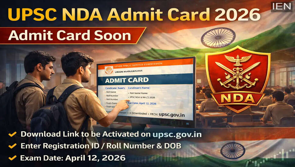 NDA 2026 परीक्षा के लिए महत्वपूर्ण अपडेट: प्रवेश पत्र जल्द ही जारी होगा