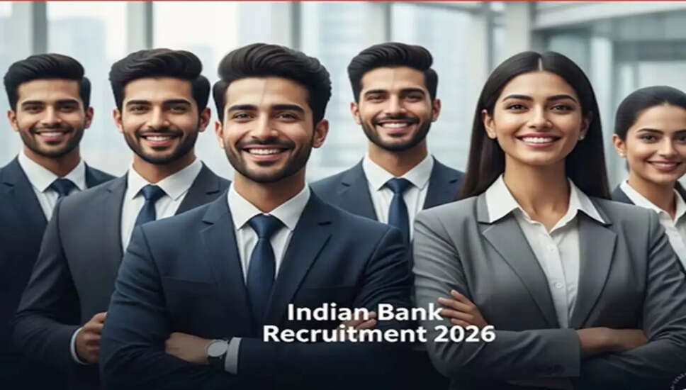 Indian Bank Specialist Officer Recruitment 2026: 350 Vacancies Available