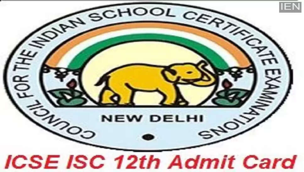 ICSE और ISC 2026 परीक्षा के लिए प्रवेश पत्र जारी होने की तारीखें