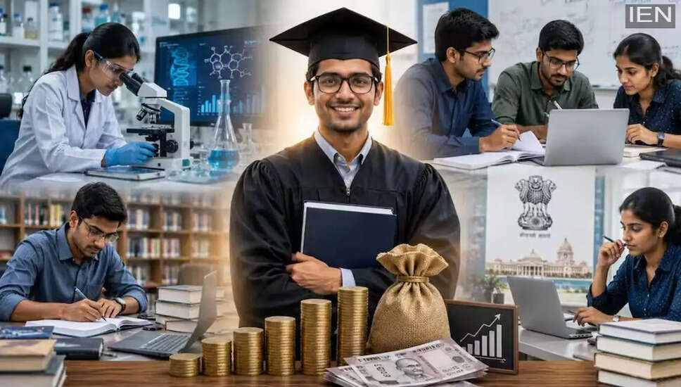 भारत में पीएचडी छात्रों के लिए प्रमुख फेलोशिप योजनाएँ