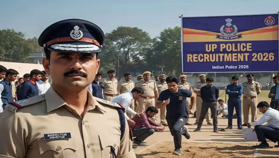 उत्तर प्रदेश पुलिस भर्ती 2026: 81,000 पदों पर होगी नियुक्ति