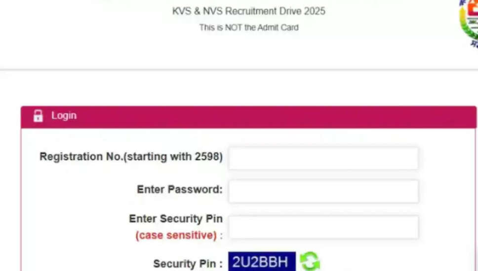 KVS और NVS में भर्ती परीक्षा की तारीखें और प्रक्रिया