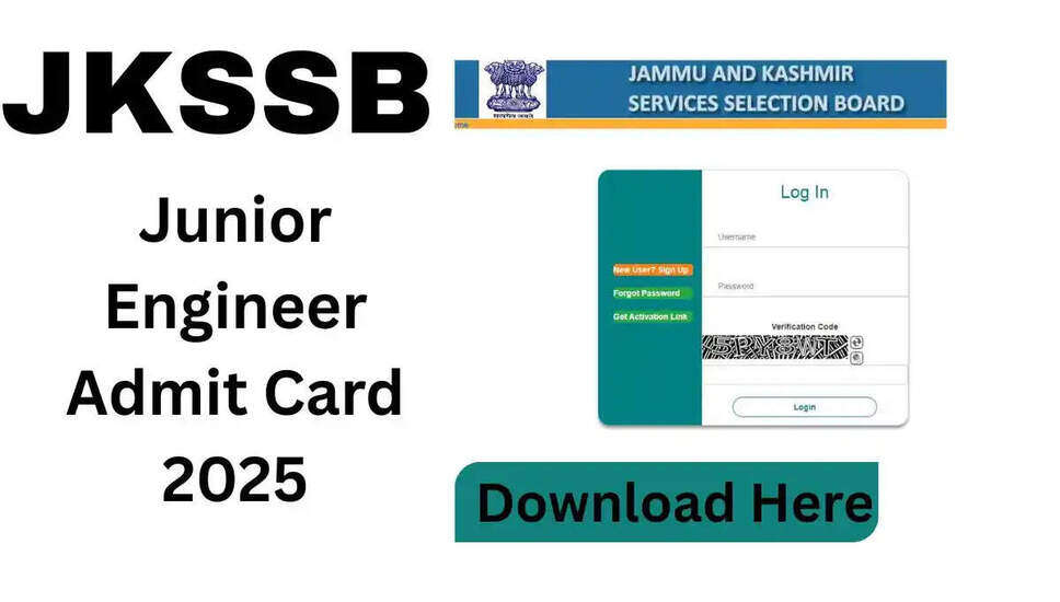 JKSSB JE एडमिट कार्ड 2025 की तिथि घोषित, जानें कैसे करें डाउनलोड
