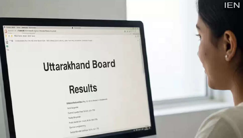 Uttarakhand Board Results Released for Classes 10 and 12