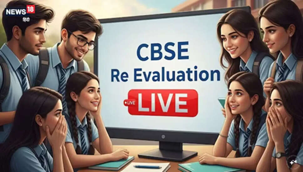 CBSE Class 12 Re-evaluation Portal Now Open for Students