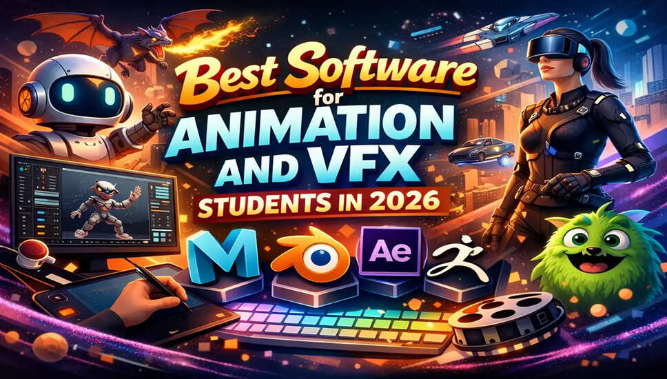 Top Animation and VFX Institutes in Delhi-NCR for Aspiring Professionals