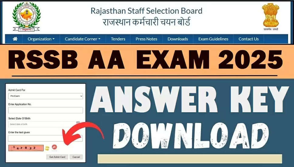 RSSB जूनियर तकनीकी सहायक JTA परिणाम 2025 की घोषणा