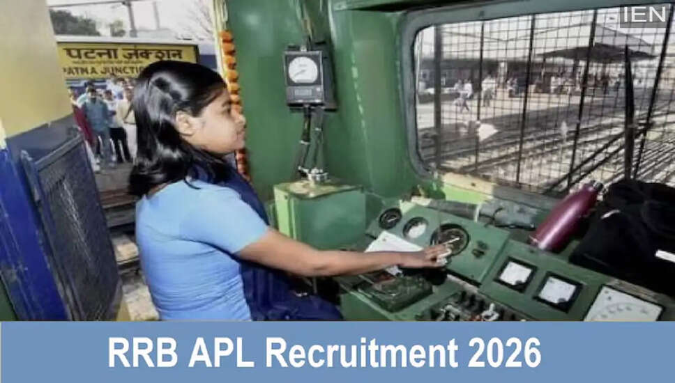 RRB ALP Recruitment 2026: 11,000+ Vacancies Announced for Assistant Loco Pilot