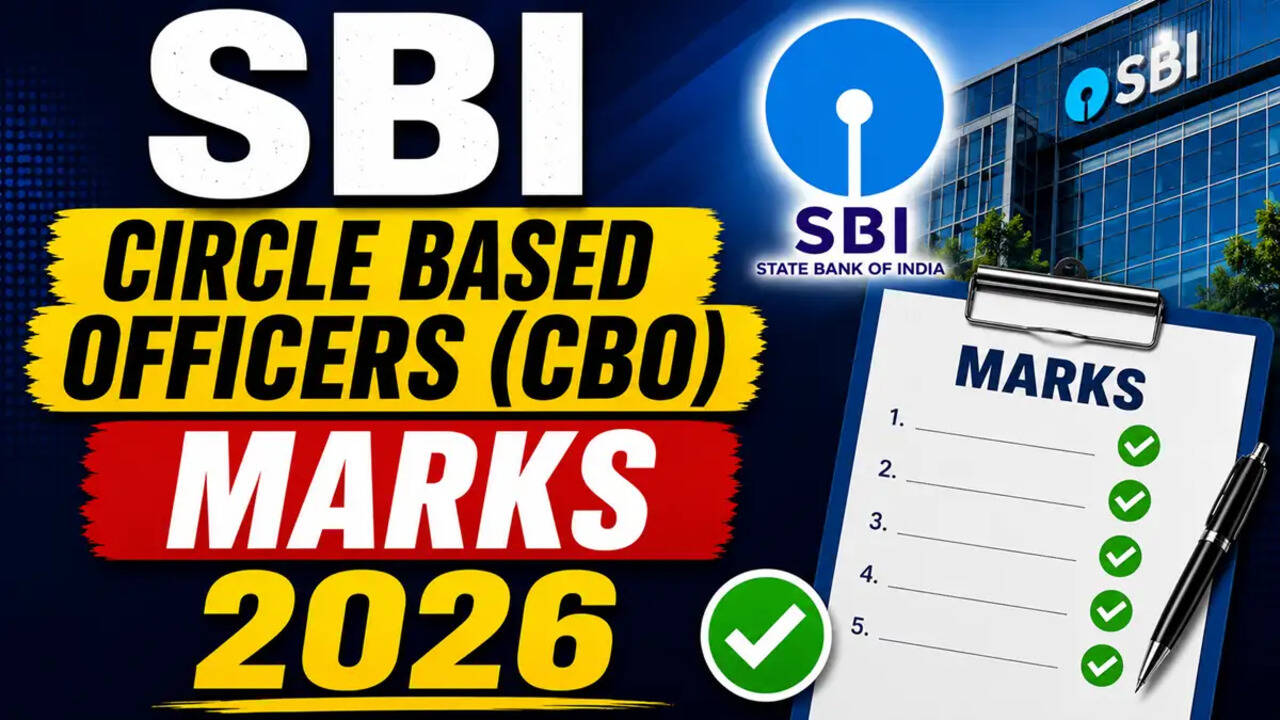 SBI सर्कल आधारित अधिकारियों के अंक 2026 जारी