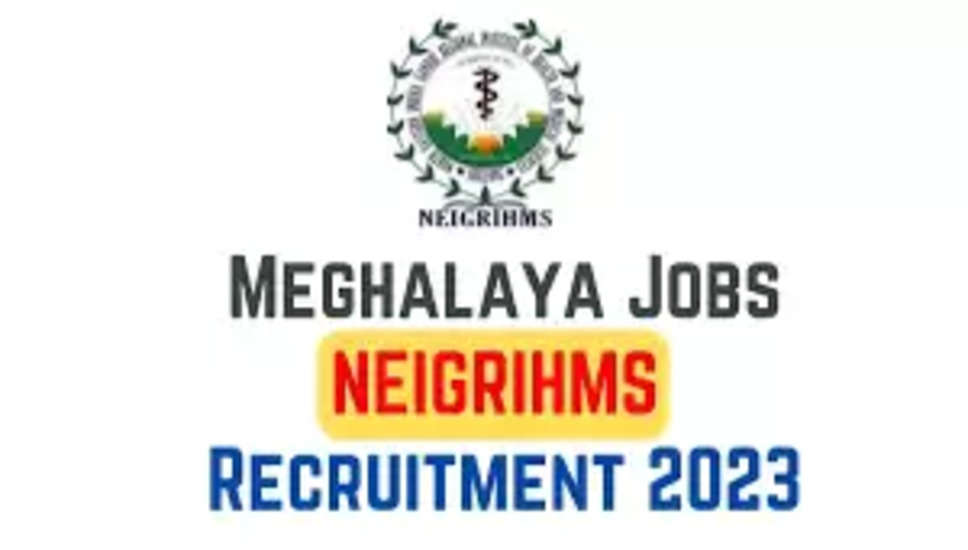 NEIGRIHMS भर्ती 2023: उप रजिस्ट्रार, व्याख्याता और अधिक रिक्तियों के लिए आवेदन करें NEIGRIHMS, शिलांग, उप रजिस्ट्रार, व्याख्याता और अन्य रिक्तियों के लिए चार नौकरी रिक्तियों को भरने के लिए उम्मीदवारों की तलाश कर रहा है। यदि आप इन रिक्तियों के लिए आवेदन करने में रुचि रखते हैं, तो यहां NEIGRIHMS भर्ती 2023 के लिए संपूर्ण विवरण और आवेदन प्रक्रिया दी गई है। संगठन: NEIGRIHMS भर्ती 2023 कुल रिक्ति: 4 पद नौकरी स्थान: शिलांग आवेदन करने की अंतिम तिथि: 31/07/2023 आधिकारिक वेबसाइट: neigrihms.gov.in समान नौकरियाँ: सरकारी नौकरियाँ 2023 NEIGRIHMS में उपलब्ध नौकरियों की सूची: 1.	उप पंजीयक 2.	व्याख्याता 3.	हताहत चिकित्सा अधिकारी NEIGRIHMS भर्ती 2023 के लिए योग्यता: नौकरी आवेदनों में पात्रता मानदंड महत्वपूर्ण भूमिका निभाते हैं। प्रत्येक कंपनी संबंधित पदों के लिए विशिष्ट योग्यता मानदंड निर्धारित करती है। NEIGRIHMS भर्ती 2023 के लिए योग्यता आवश्यकता वर्तमान में उपलब्ध नहीं है। NEIGRIHMS भर्ती 2023 रिक्ति गणना: इस वर्ष, NEIGRIHMS ने डिप्टी रजिस्ट्रार, लेक्चरर और अन्य पदों के लिए चार रिक्तियों की घोषणा की है। NEIGRIHMS भर्ती 2023 वेतन: जो उम्मीदवार NEIGRIHMS भर्ती के लिए सफलतापूर्वक आवेदन करेंगे, उन्हें ऊपर बताई गई चयन प्रक्रिया से गुजरना होगा। चयनित उम्मीदवारों को प्रति माह 56,100 - 208,700 रुपये का वेतनमान मिलेगा। NEIGRIHMS भर्ती 2023 के लिए नौकरी का स्थान: NEIGRIHMS भर्ती 2023 के लिए नौकरी का स्थान शिलांग है। भर्ती प्रक्रिया के बारे में अधिक विस्तृत जानकारी के लिए कृपया इस लेख को पढ़ना जारी रखें। NEIGRIHMS भर्ती 2023 ऑनलाइन आवेदन की अंतिम तिथि: इन नौकरी रिक्तियों के लिए आवेदन करने की अंतिम तिथि 31/07/2023 है। आवेदकों को सलाह दी जाती है कि वे NEIGRIHMS भर्ती 2023 के लिए अपने आवेदन निर्दिष्ट समय सीमा से पहले जमा करें। नियत तिथि के बाद जमा किए गए आवेदन स्वीकार नहीं किए जाएंगे, इसलिए जल्द से जल्द आवेदन करना महत्वपूर्ण है। NEIGRIHMS भर्ती 2023 के लिए आवेदन करने के चरण: यदि आप NEIGRIHMS भर्ती 2023 के लिए आवेदन करने में रुचि रखते हैं, तो कृपया अंतिम तिथि, 31/07/2023 से पहले नीचे दिए गए चरणों का पालन करें। चरण 1: NEIGRIHMS की आधिकारिक वेबसाइट neigrihms.gov.in पर जाएं। चरण 2: वेबसाइट पर, NEIGRIHMS भर्ती 2023 अधिसूचना देखें। चरण 3: आवेदन के साथ आगे बढ़ने से पहले अधिसूचना में उल्लिखित सभी विवरण और मानदंड ध्यान से पढ़ें। चरण 4: आवेदन पत्र में सभी आवश्यक विवरण भरें, यह सुनिश्चित करें कि कोई भी अनुभाग छूट न जाए। चरण 5: अंतिम तिथि से पहले आवेदन पत्र जमा करें। अधिक जानकारी और अपडेट के लिए कृपया NEIGRIHMS की आधिकारिक वेबसाइट पर जाएं।  NEIGRIHMS Recruitment 2023: Apply for Deputy Registrar, Lecturer, and More Vacancies NEIGRIHMS, Shillong, is seeking candidates to fill four job openings for the positions of Deputy Registrar, Lecturer, and More Vacancies. If you are interested in applying for these vacancies, here are the complete details and application procedure for NEIGRIHMS Recruitment 2023. Organization: NEIGRIHMS Recruitment 2023 Total Vacancy: 4 Posts Job Location: Shillong Last Date to Apply: 31/07/2023 Official Website: neigrihms.gov.in Similar Jobs: Govt Jobs 2023 List of Jobs available at NEIGRIHMS: 1.	Deputy Registrar 2.	Lecturer 3.	Casualty Medical Officer Qualification for NEIGRIHMS Recruitment 2023: Eligibility criteria play a crucial role in job applications. Each company sets specific qualification criteria for respective posts. The qualification requirement for NEIGRIHMS Recruitment 2023 is currently not available. NEIGRIHMS Recruitment 2023 Vacancy Count: This year, NEIGRIHMS has announced four vacancies for the positions of Deputy Registrar, Lecturer, and More Vacancies. NEIGRIHMS Recruitment 2023 Salary: Candidates who successfully apply for NEIGRIHMS Recruitment will undergo a selection process as mentioned above. The selected candidates will receive a pay scale of Rs.56,100 - Rs.208,700 per month. Job Location for NEIGRIHMS Recruitment 2023: The job location for NEIGRIHMS Recruitment 2023 is Shillong. For more detailed information about the recruitment process, please continue reading this article. NEIGRIHMS Recruitment 2023 Apply Online Last Date: The last date to apply for these job vacancies is 31/07/2023. Applicants are advised to submit their applications for NEIGRIHMS Recruitment 2023 before the specified deadline. Applications submitted after the due date will not be accepted, so it is important to apply as soon as possible. Steps to apply for NEIGRIHMS Recruitment 2023: If you are interested in applying for NEIGRIHMS Recruitment 2023, please follow the steps below before the last date, 31/07/2023. Step 1: Visit the NEIGRIHMS official website at neigrihms.gov.in. Step 2: On the website, locate the NEIGRIHMS Recruitment 2023 notification. Step 3: Read all the details and criteria mentioned in the notification carefully before proceeding with the application. Step 4: Fill in all the necessary details in the application form, ensuring that no section is missed. Step 5: Submit the application form before the last date. For more information and updates, please visit the official website of NEIGRIHMS.