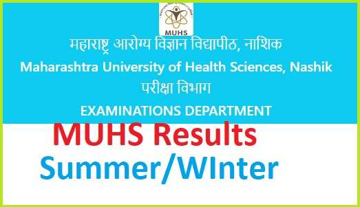 Maharashtra University of Health Sciences (MUHS) Releases Summer 2024 Results: Download Now 